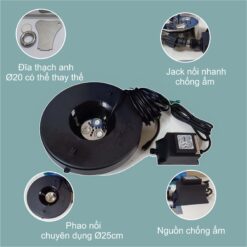 tạo khói hồ cá tiểu cảnh siêu âm 3 mắt 03